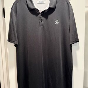 Original Penguin Charcoal Polo Shirt
